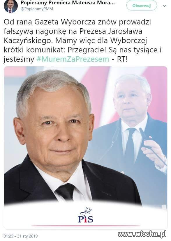 Ruszyła maszyna opłacanych pisowskich trolli.Tysiące