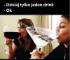 Jeden ale z wiaderka.