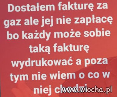 O co chodzi...?