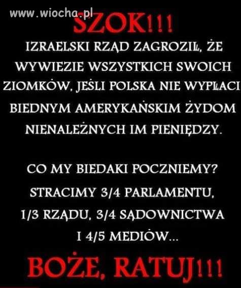 I co my biedni poczniemy?