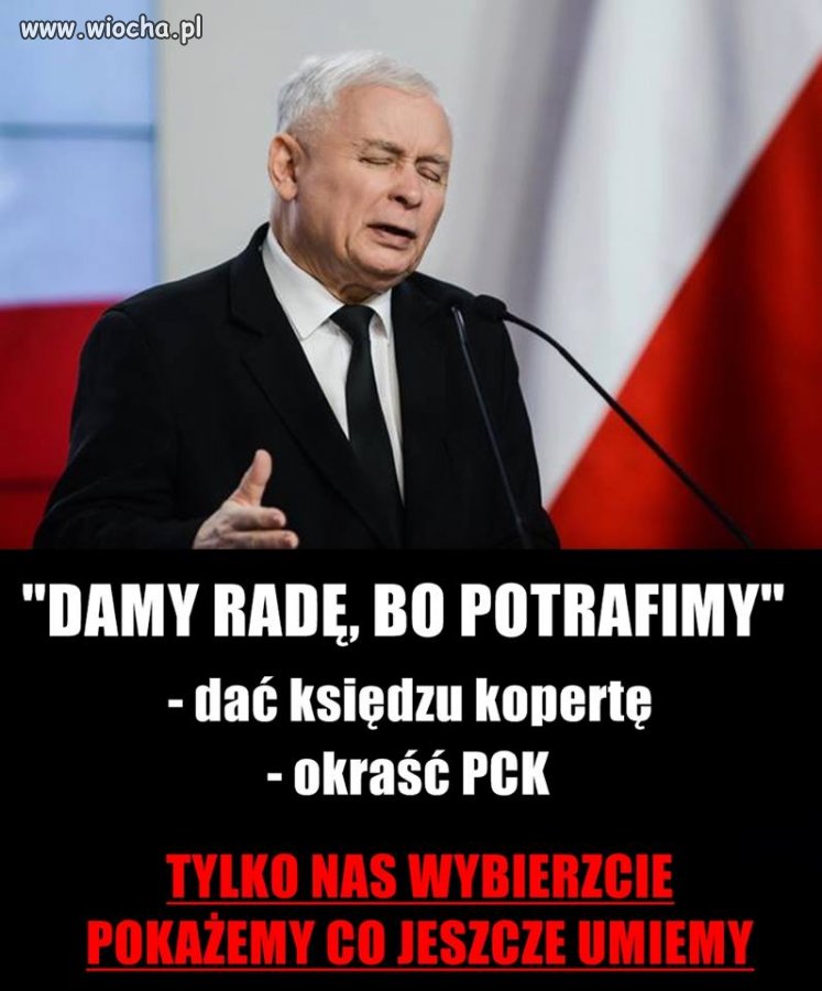 Przekaz z konwencji wyborczej PiS: