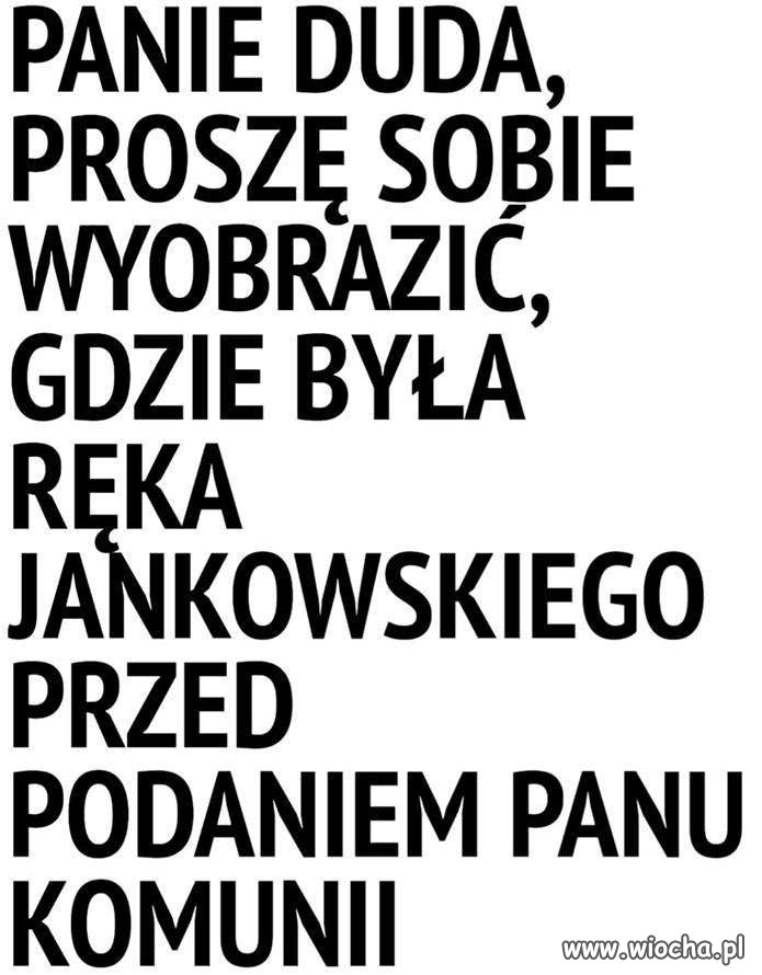 Duda, tym razem Piotr.