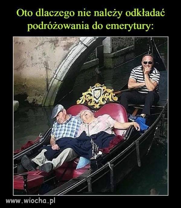 Lepiej nie czekać do emerytury