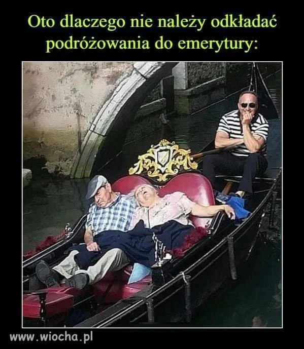 Lepiej nie czekać do emerytury