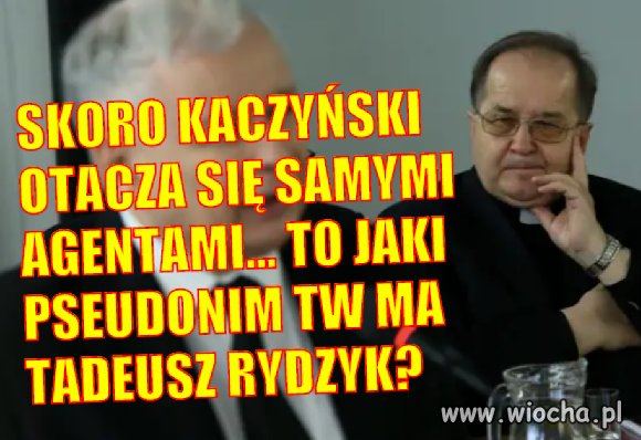 Jakie pseudonim ma Rydzyk?