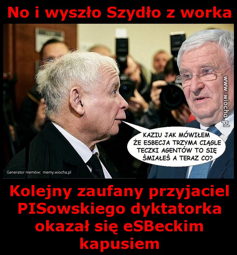 No i wyszło Szydło z worka