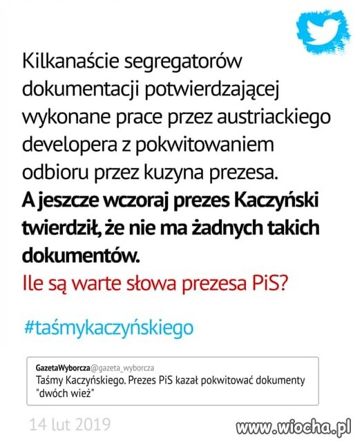 Słowa prezesa