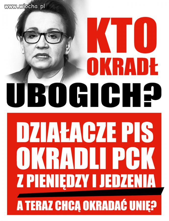 Niech beton Zalewska wszystko odda
