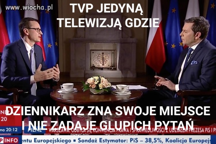 Morawieckiemu nie spodobało się pytanie w TVP