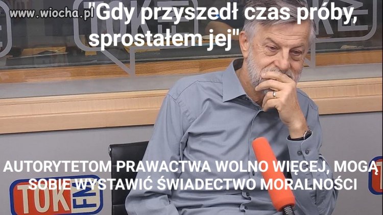 Taka tam sytuacja podczas wywiadu w tok fm