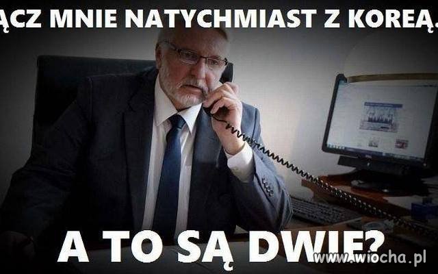 Dla ministra to musiał być szok.