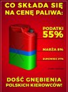 Nie jestem za aktualnymi cenami paliw.