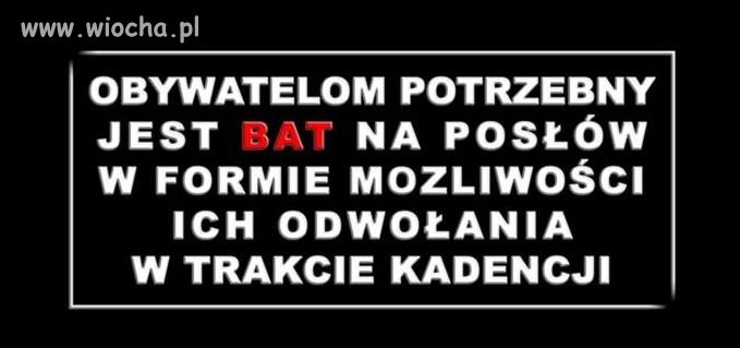 Tak powinno być 