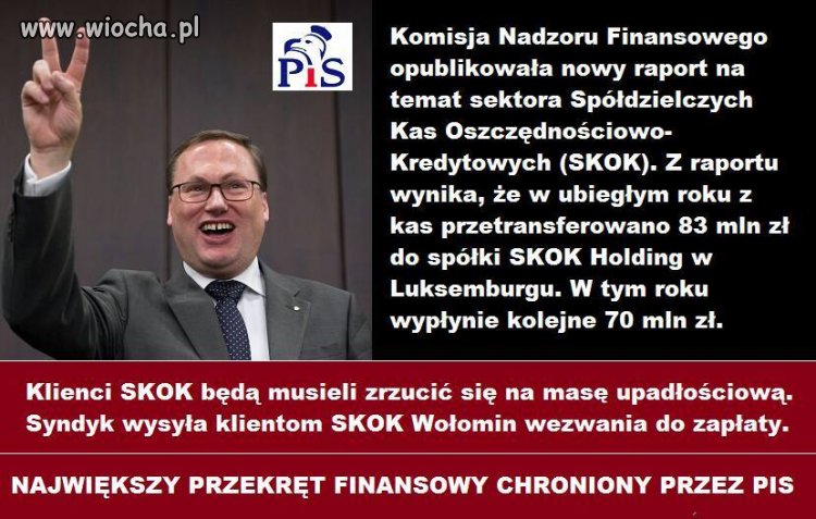 PiS i uczciwość to dwa różne pojęcia