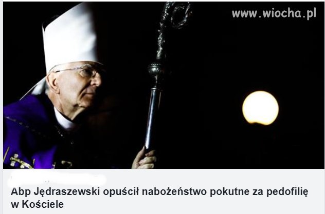 Jak to Franek powiedział? Pedofilia to dzieło