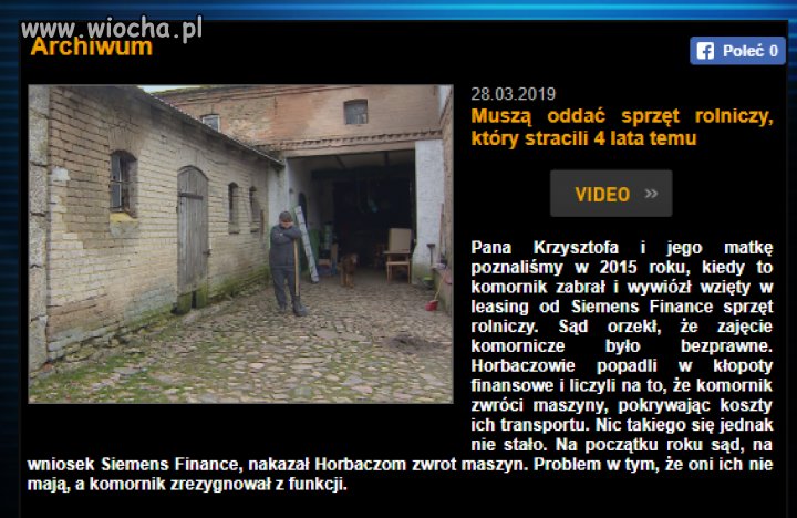 Możliwe tylko w Polsce