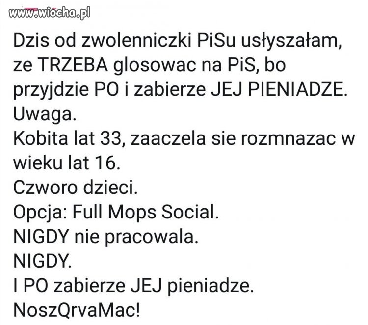 Przemyślenia madki wolskiej