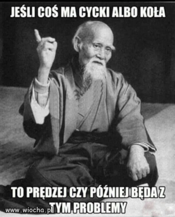 Stare chińskie przysłowie