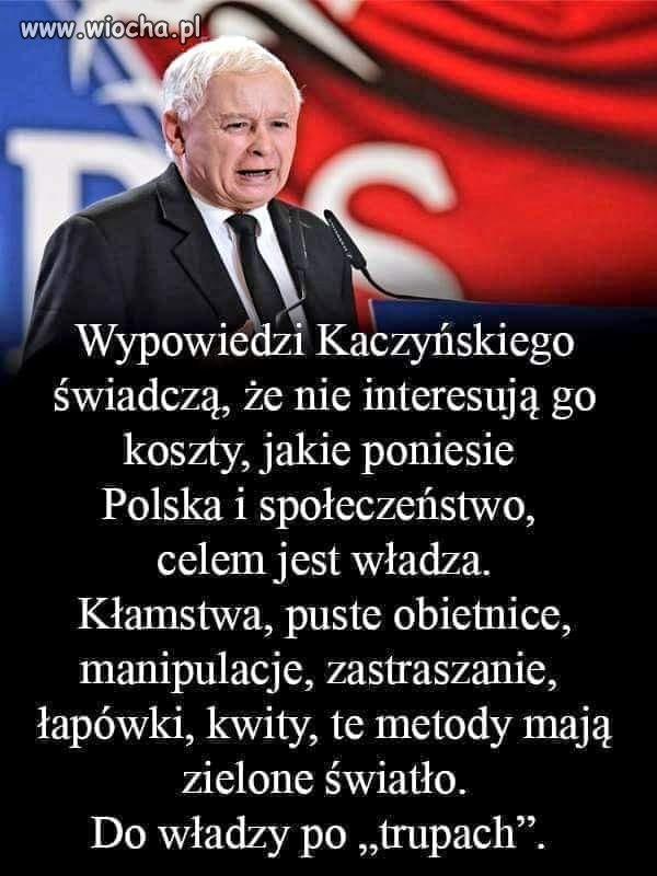 Po "trupach" do władzy