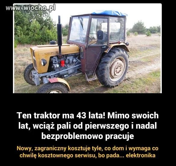 I to jest wiocha 