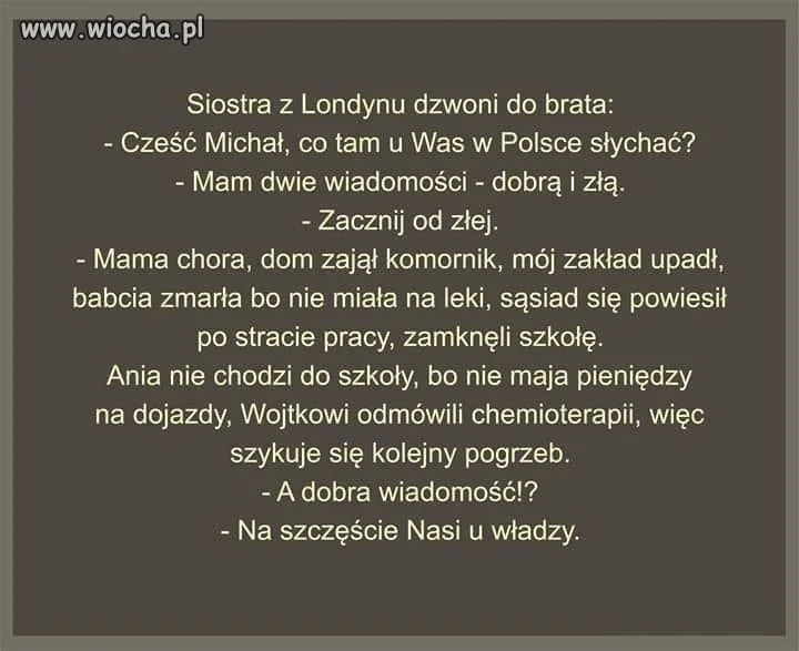 O kim mowa?