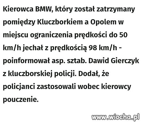 Ile razy względem Was policja zakończyła