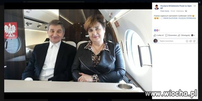 Pani poseł Wróblewska, marszałek Kuchciński i a 