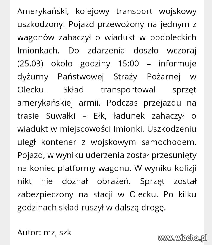 Słabe rozeznanie