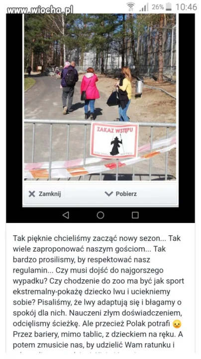 Pomimo próśb i zakazów muszą włazić