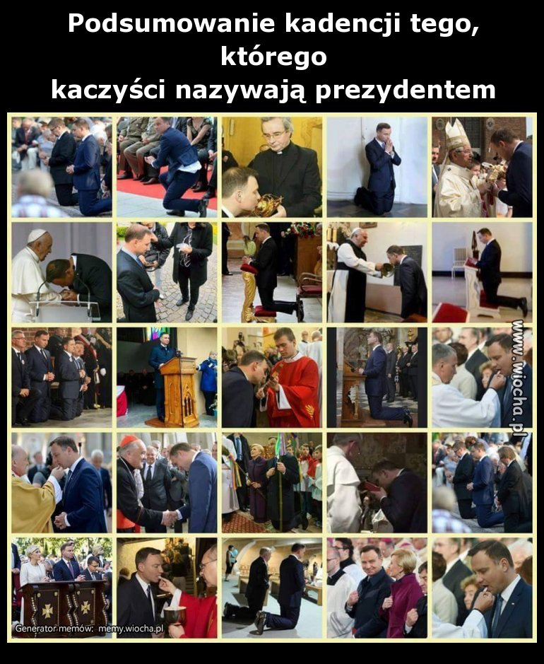Podsumowanie kadencji tego, którego