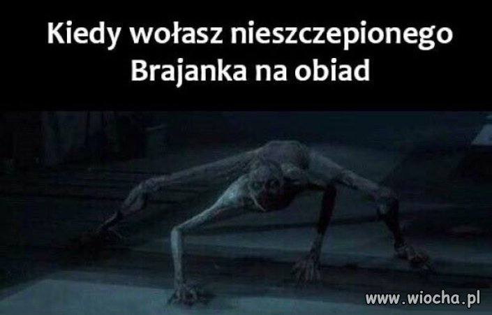 Nieszczepiony Brajanek