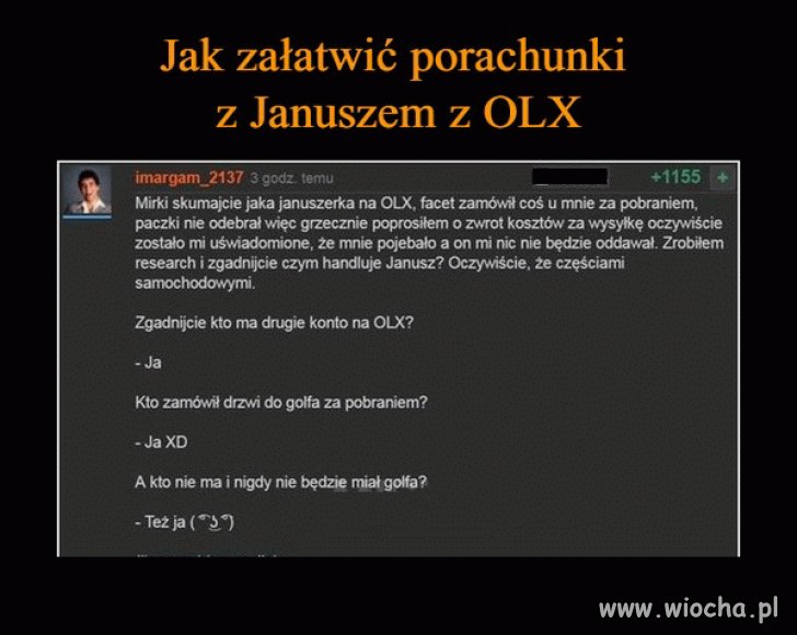 Porachunki na OLX