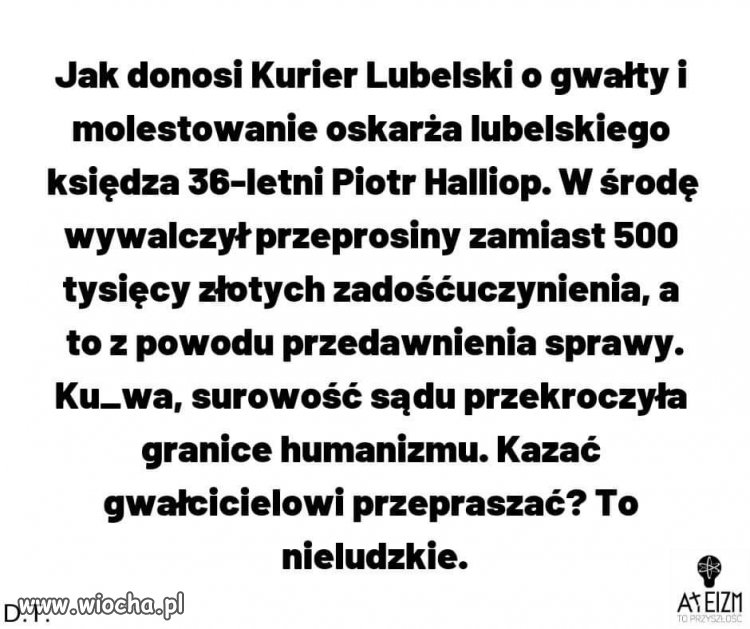 Surowość sądu przekroczyła granicę