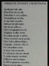 Wierszyk intymny z przestrogą
