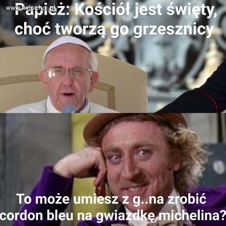 To może stado czortów zrobi niebo?