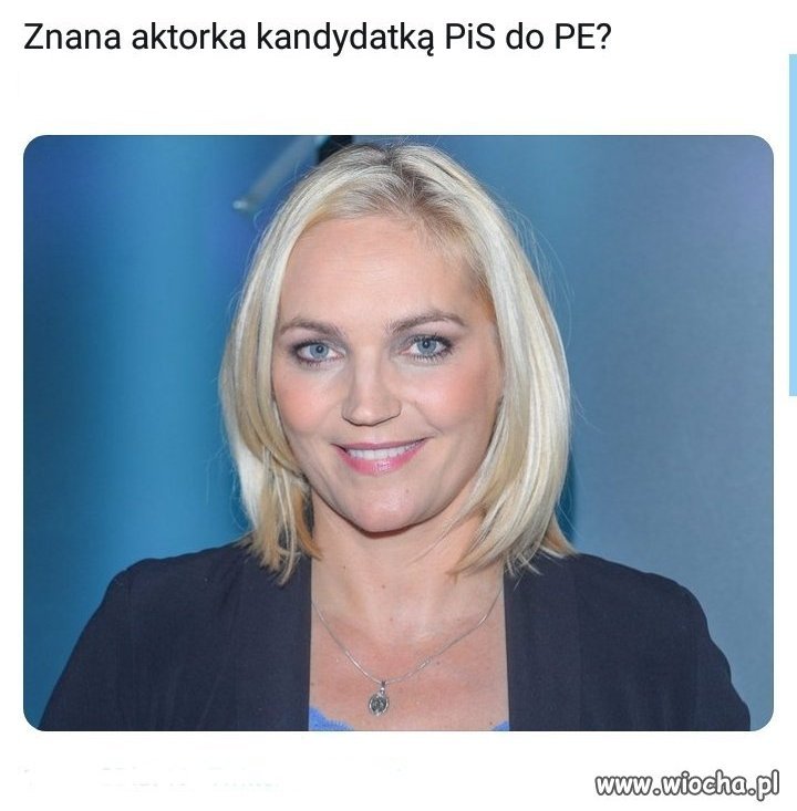 Ani ona aktorka, ani znana