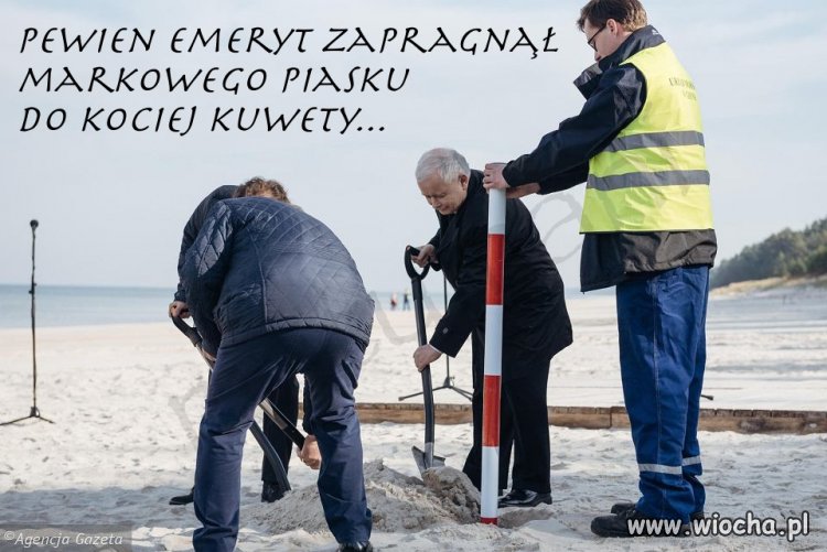 Kaczyński przekopuje Mierzeję