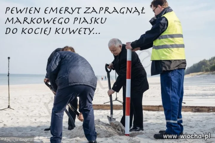 Kaczyński przekopuje Mierzeję