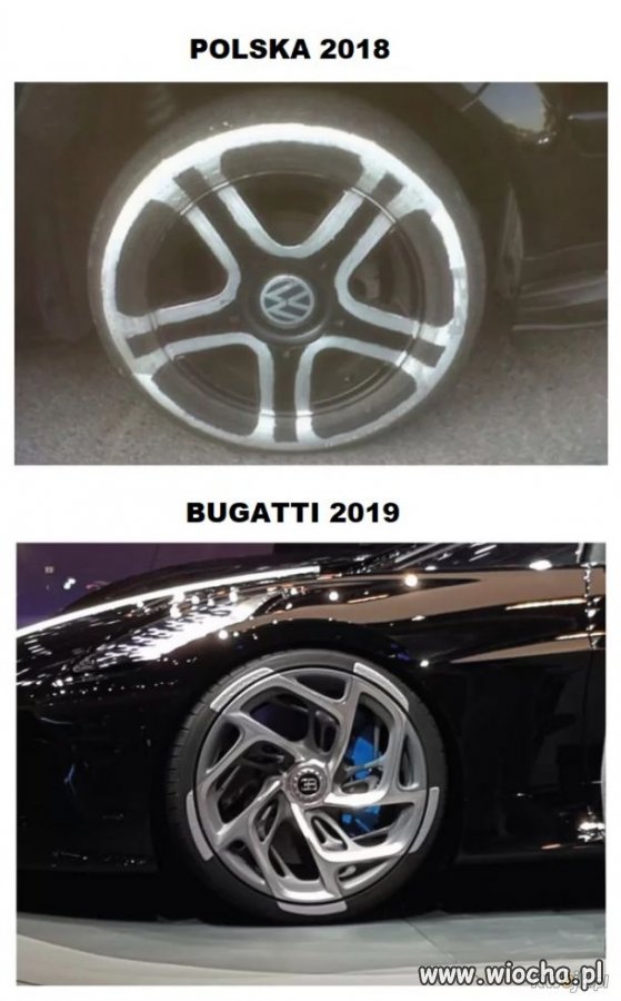 Bugatti czerpie inspirację z polskiej pomysłowości