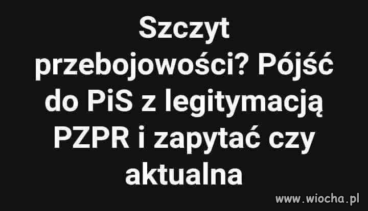 Z serii: szczyt...