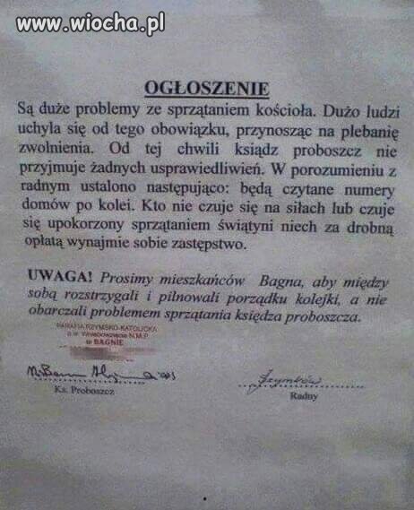 Taka sytuacja. 