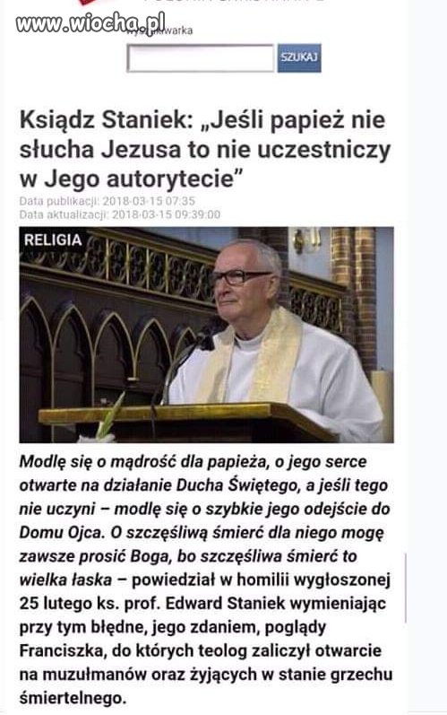 Jak myślicie...Franciszek