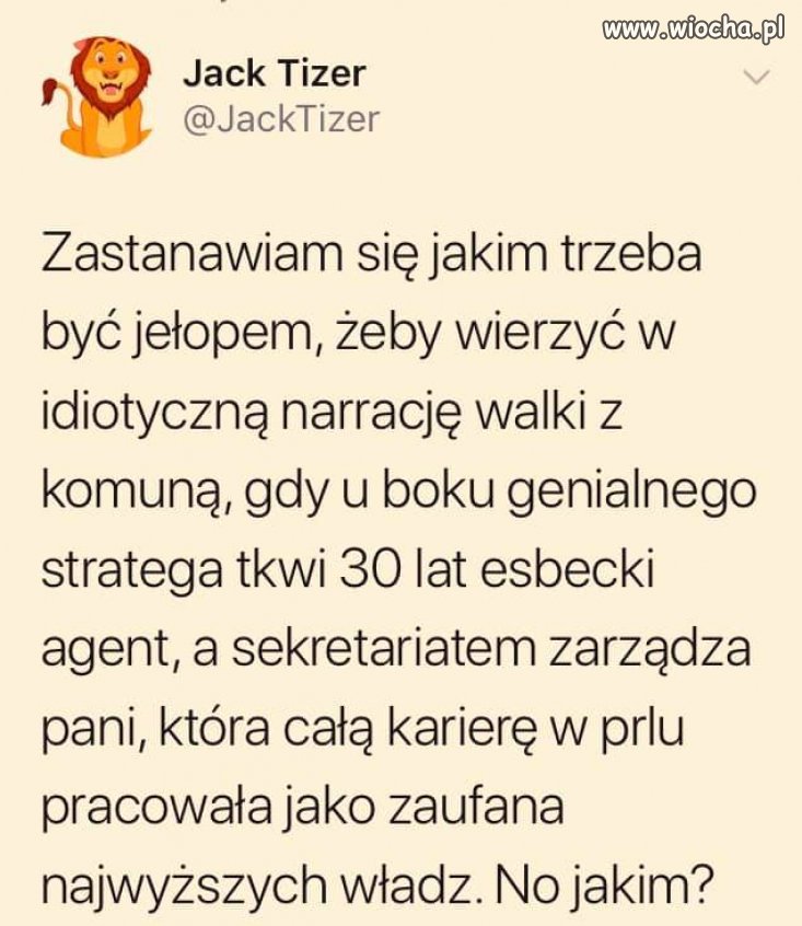 No właśnie, jakim?