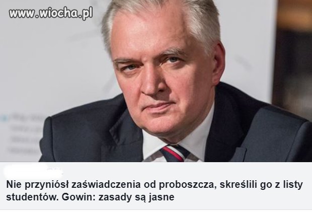 Kiedyś były punkty za pochodzenie