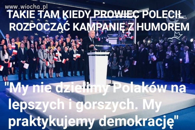 PiS zaczął kampanię do PE