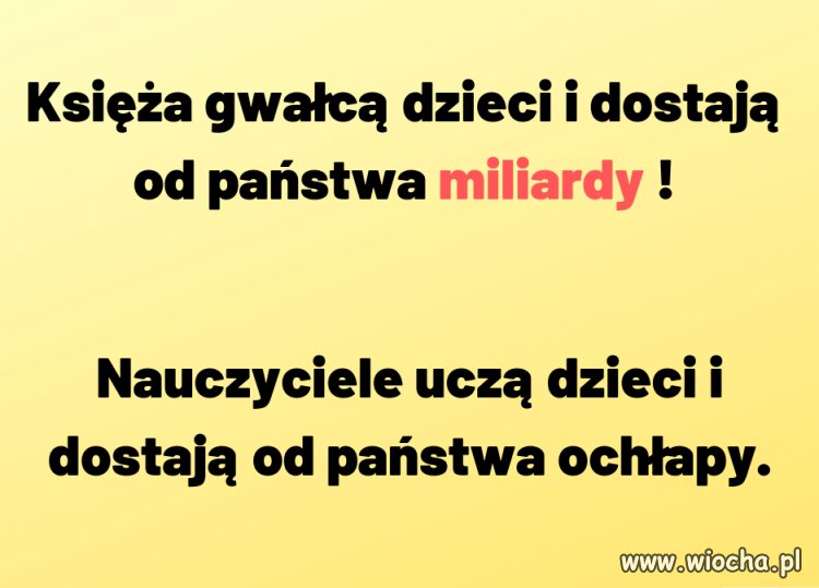 Taka jest prawda ... niestety