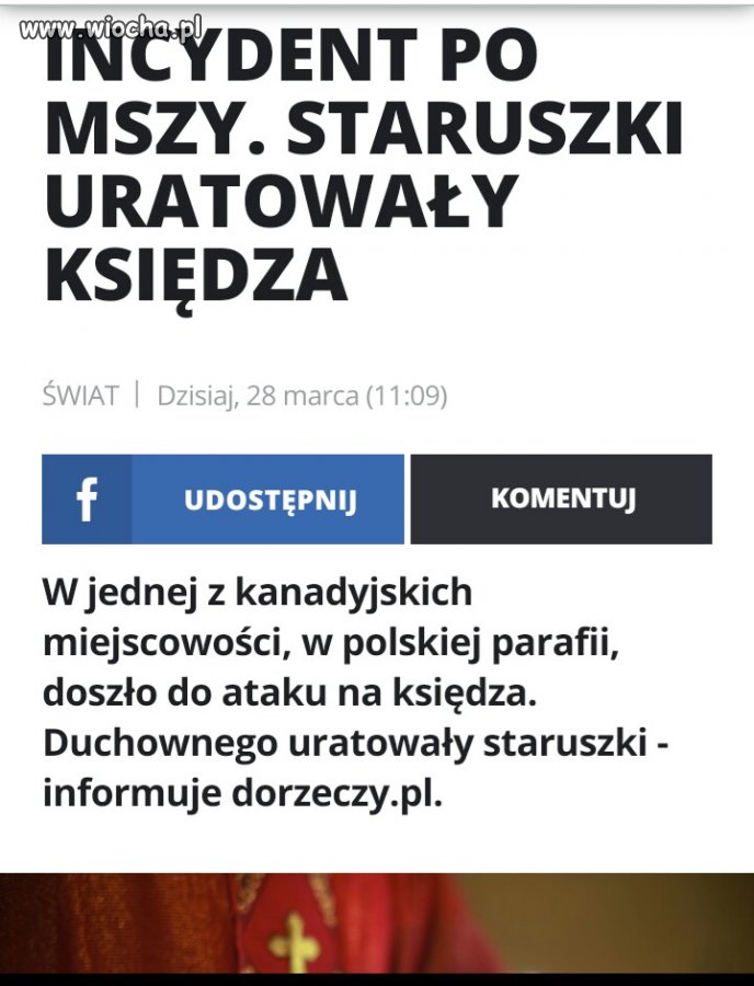 Incydent a może już codzienność? 