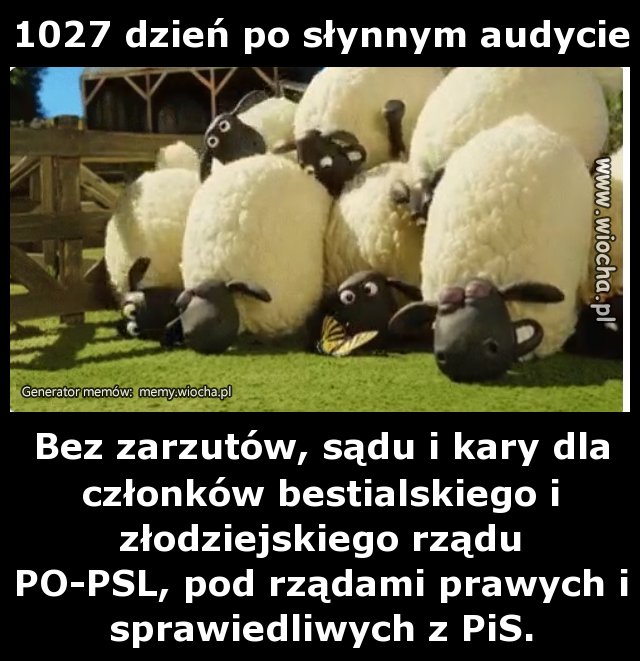 1027 dzień po słynnym audycie...