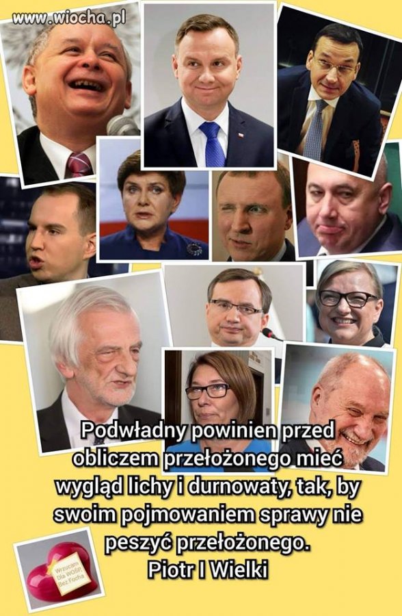 I już wiadomo skąd oni czerpią wzorce ...