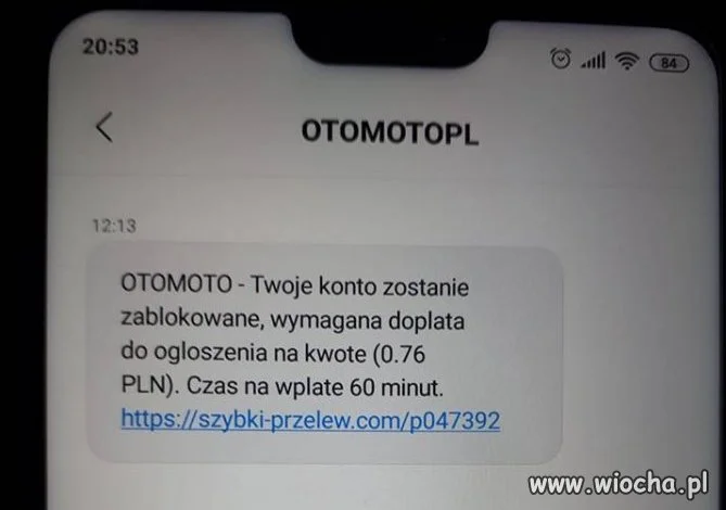 Uwaga na oszustów